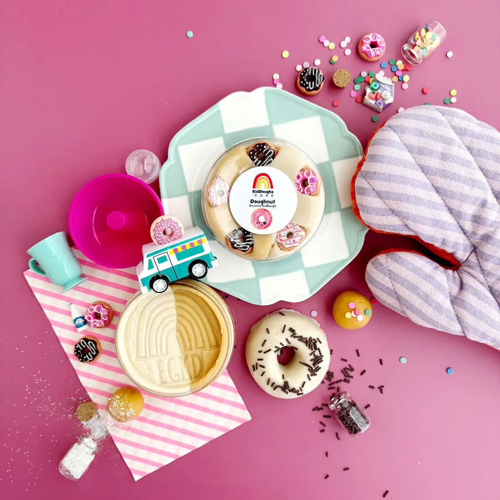Kit sensoriel de pâte à modeler Donuts