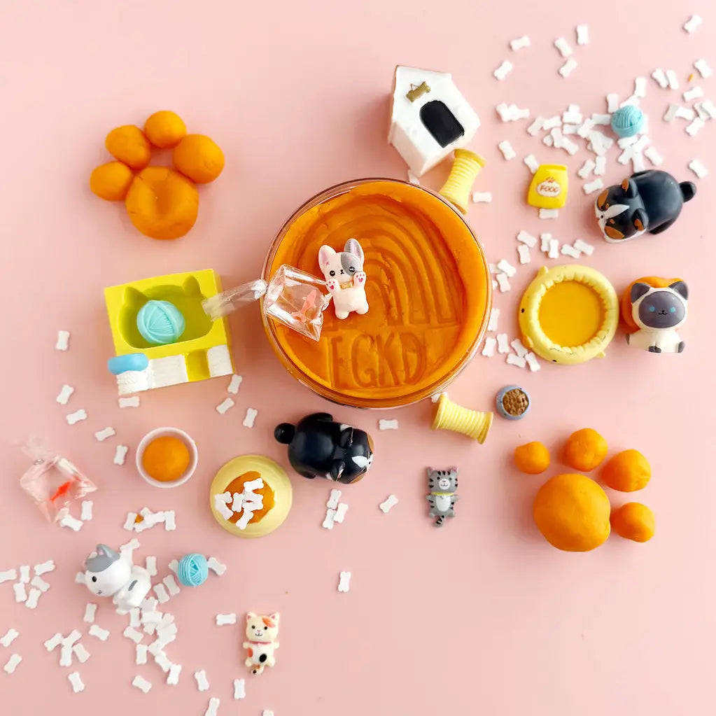 Kit sensorial de plastilina Amigos para siempre