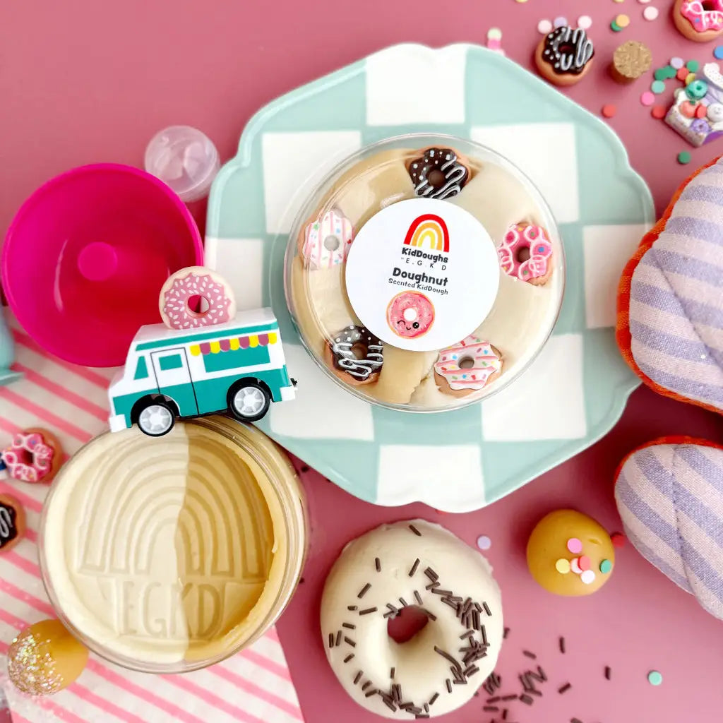 Kit sensoriel de pâte à modeler Donuts