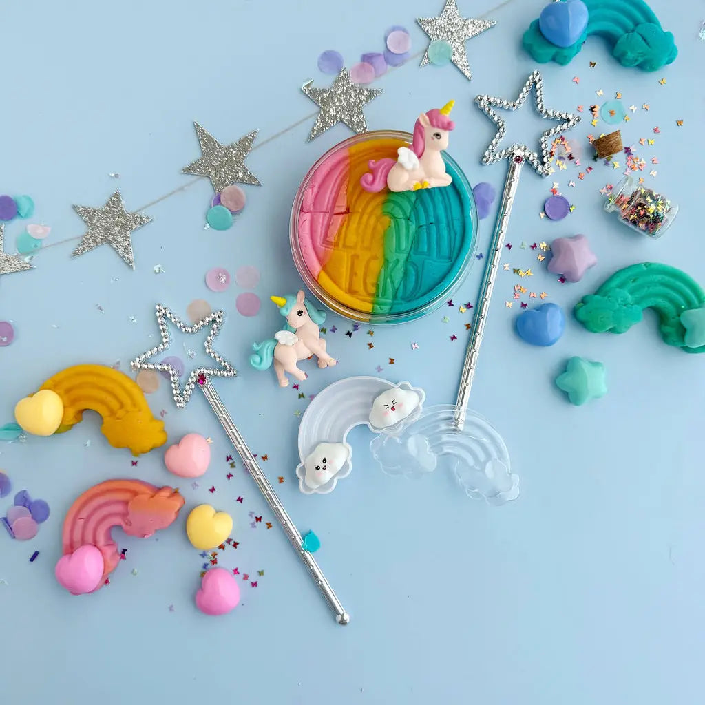 Kit sensorial de plastilina Unicornio