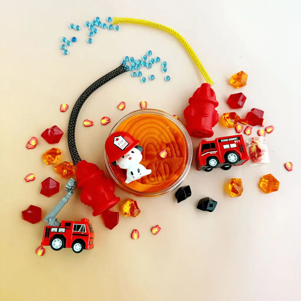 Kit sensorial de arcilla moldeable Bomberos