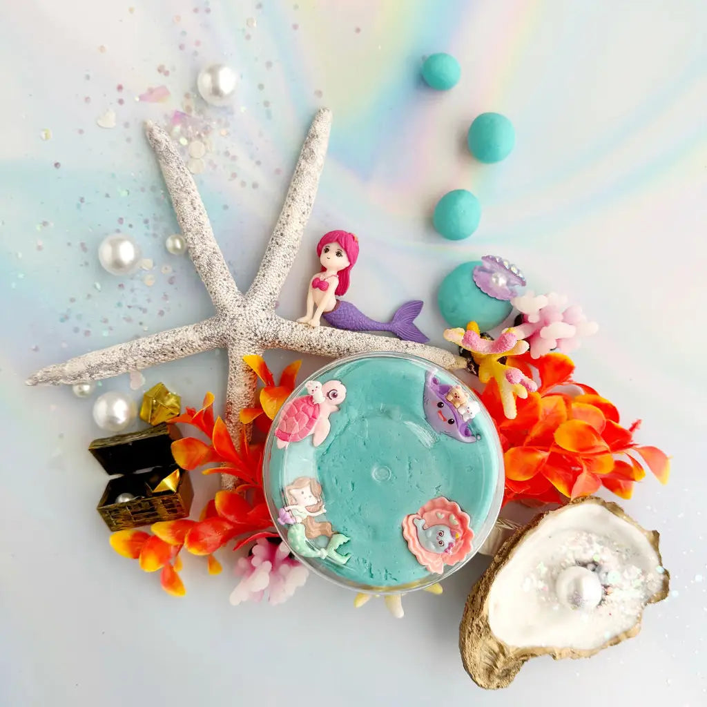 Kit sensorial de plastilina Sirena