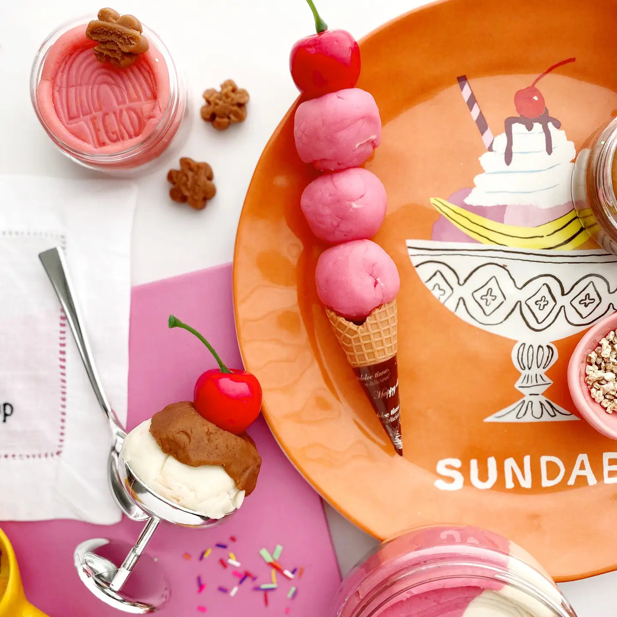 Sensorik-Knetset Ice Cream