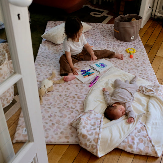 Tapis de vie King Size Waterproof Fauve