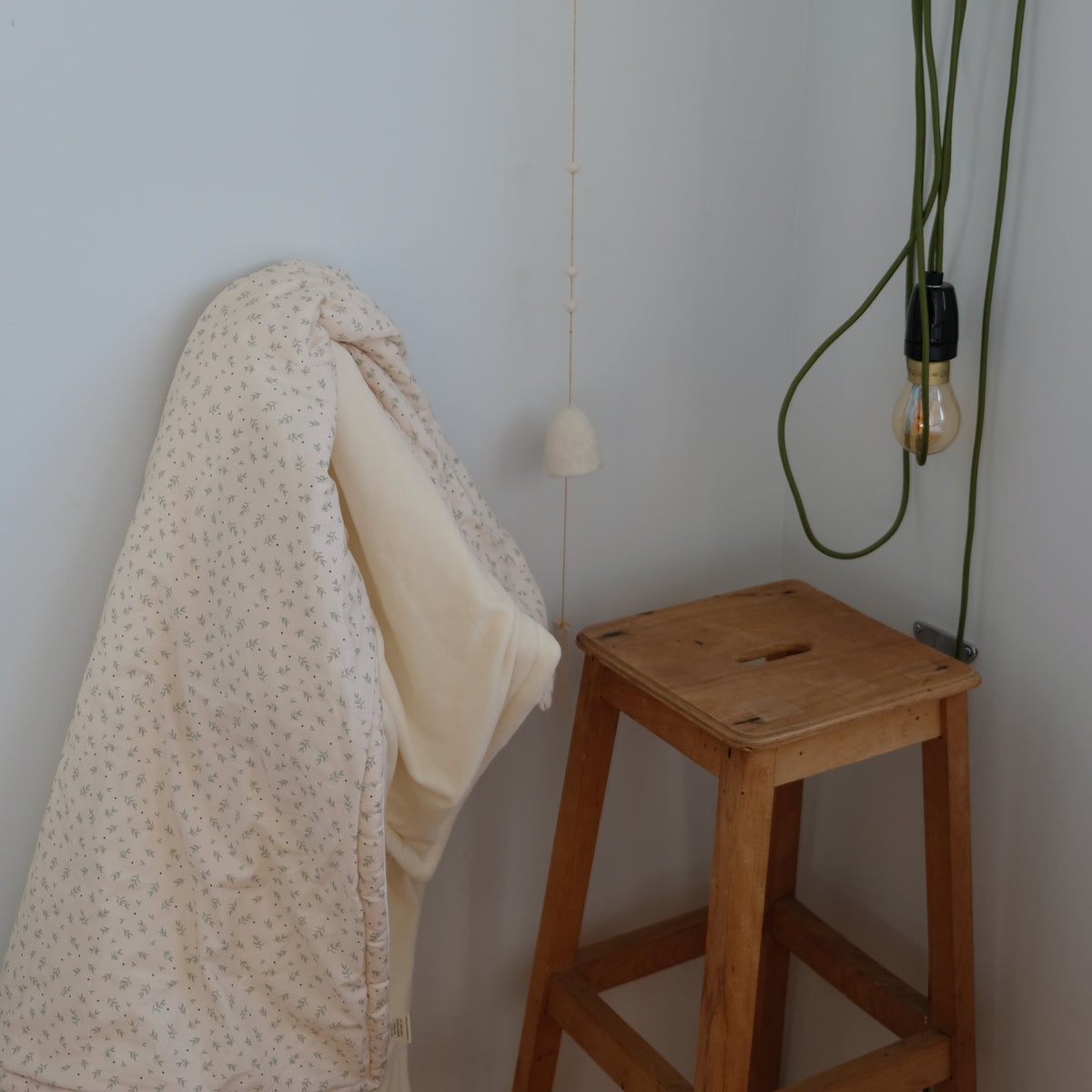 super soft baby blanket, cueillette milk