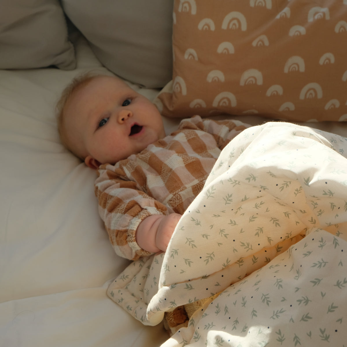 soft white baby and toddler blanket 