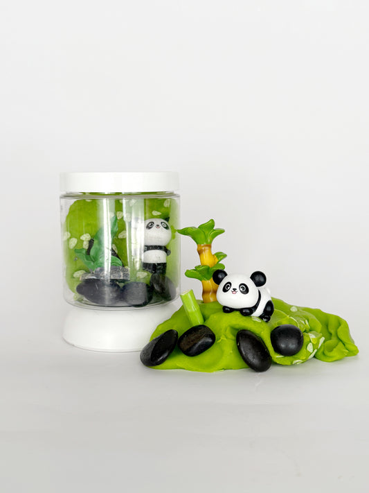 Mini kit sensoriel de pâte à modeler Panda