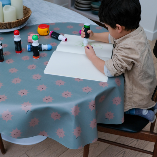Sunkiss / Sésame Round Waterproof Activity Tablecloth