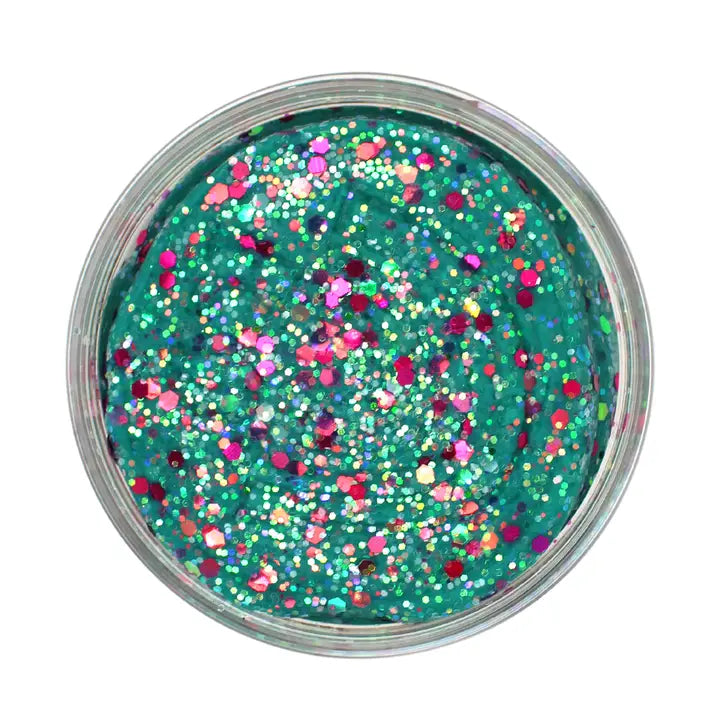 Pâte à modeler pailletée Turquoise