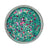 Pâte à modeler pailletée Turquoise