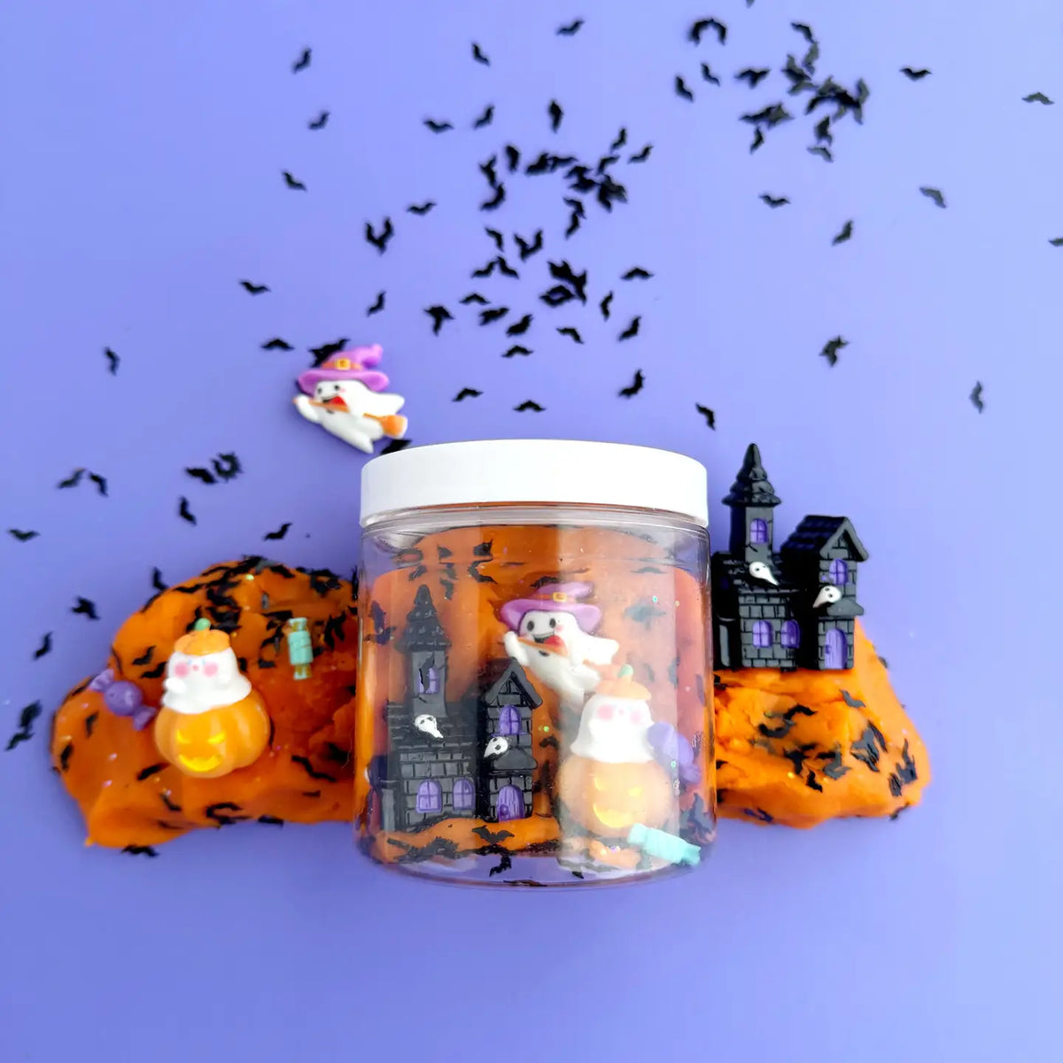 Mini kit sensoriel de pâte à modeler Halloween