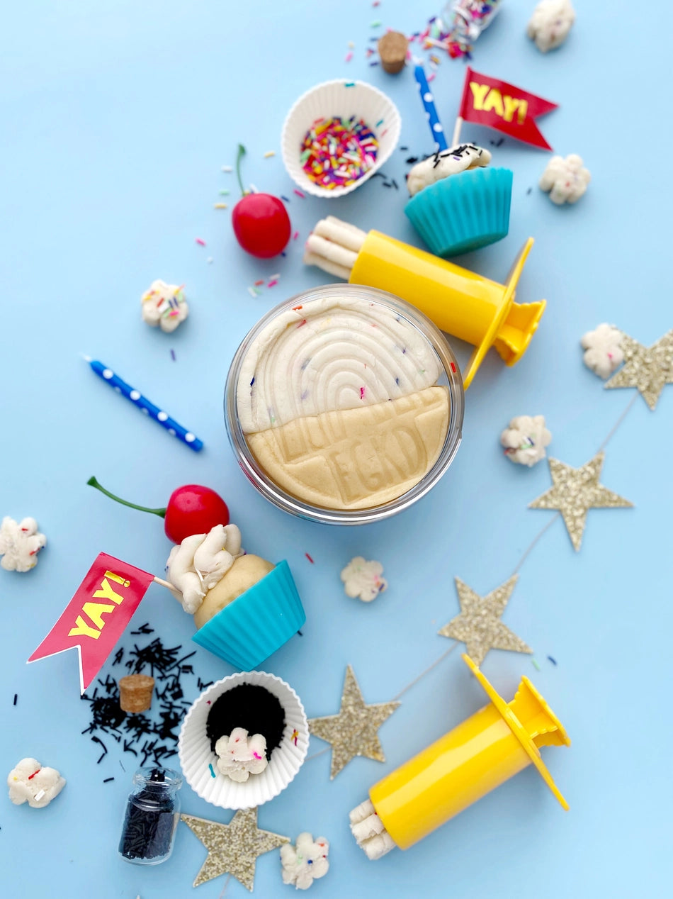 Kit sensoriel de pâte à modeler Cupcake