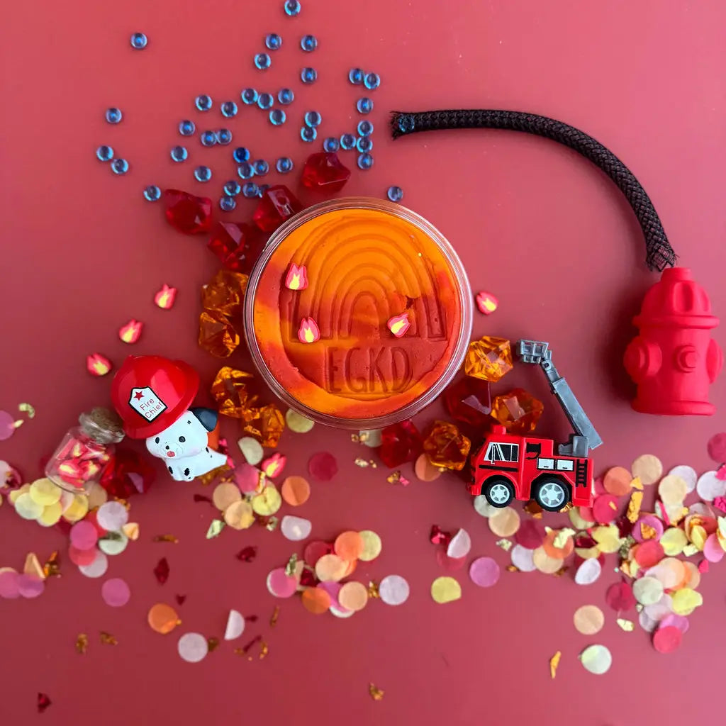 Kit sensorial de arcilla moldeable Bomberos