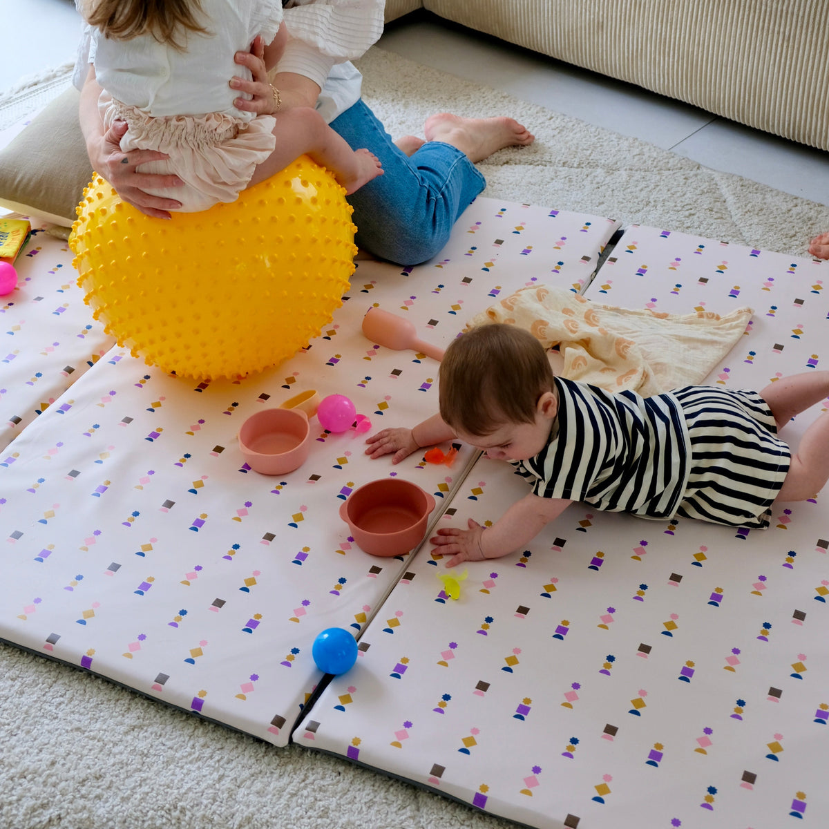 Spielmatte King Size Waterproof Gommettes