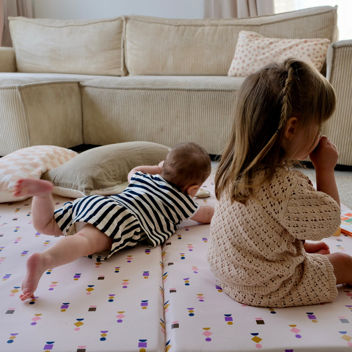 Tapis de vie Waterproof Gommettes