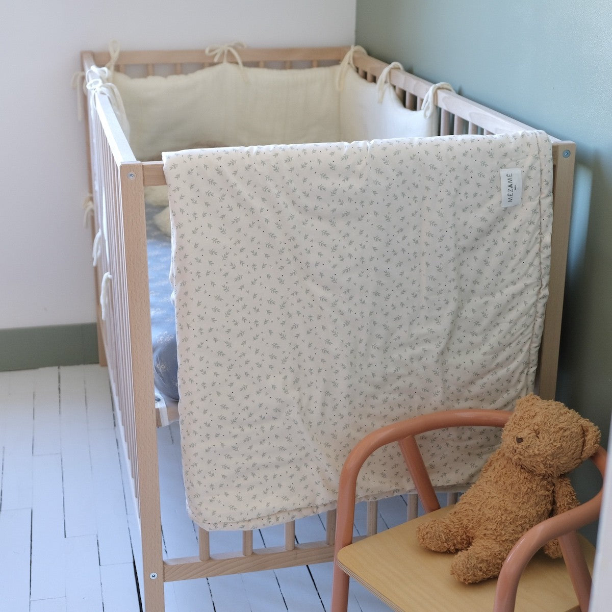 super soft baby blanket, cueillette milk