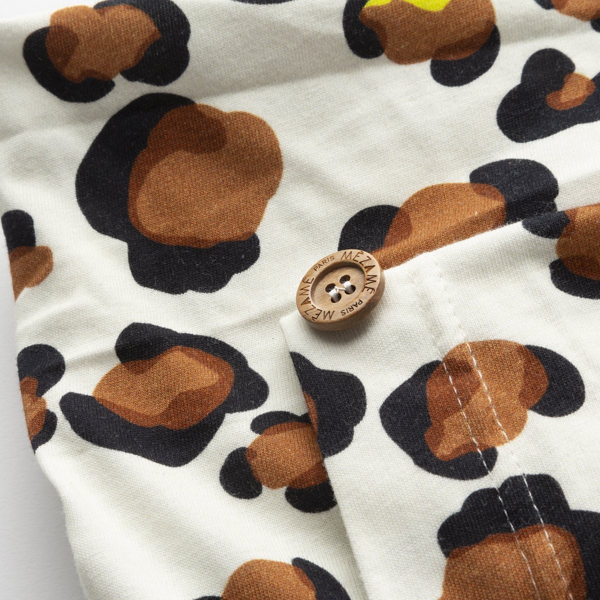 adult jersey bedding set with leopard print