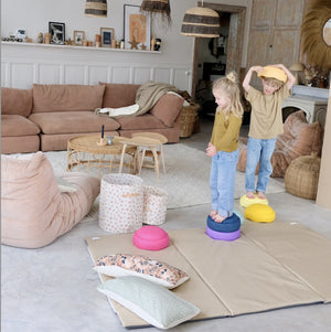 verlengstuk voor waterdicht speel- en bewegingskleed voor baby's en kinderen, groot XXL-formaat, effen beige Sesam
