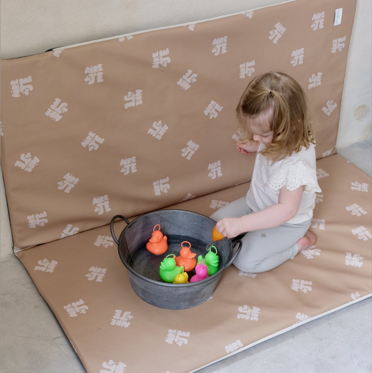 alfombra de juego impermeable motricidad y juegos bebé niño impermeable estampado aire de juego