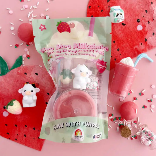 Moo Milkshake Mini Sensory Modelling Clay Kit