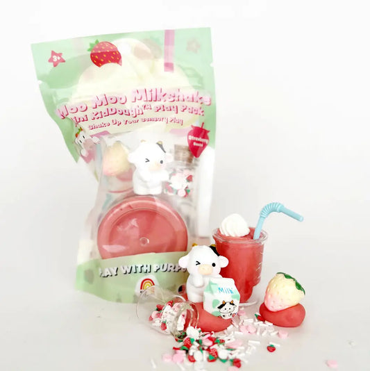 Moo Milkshake Mini Sensory Modelling Clay Kit