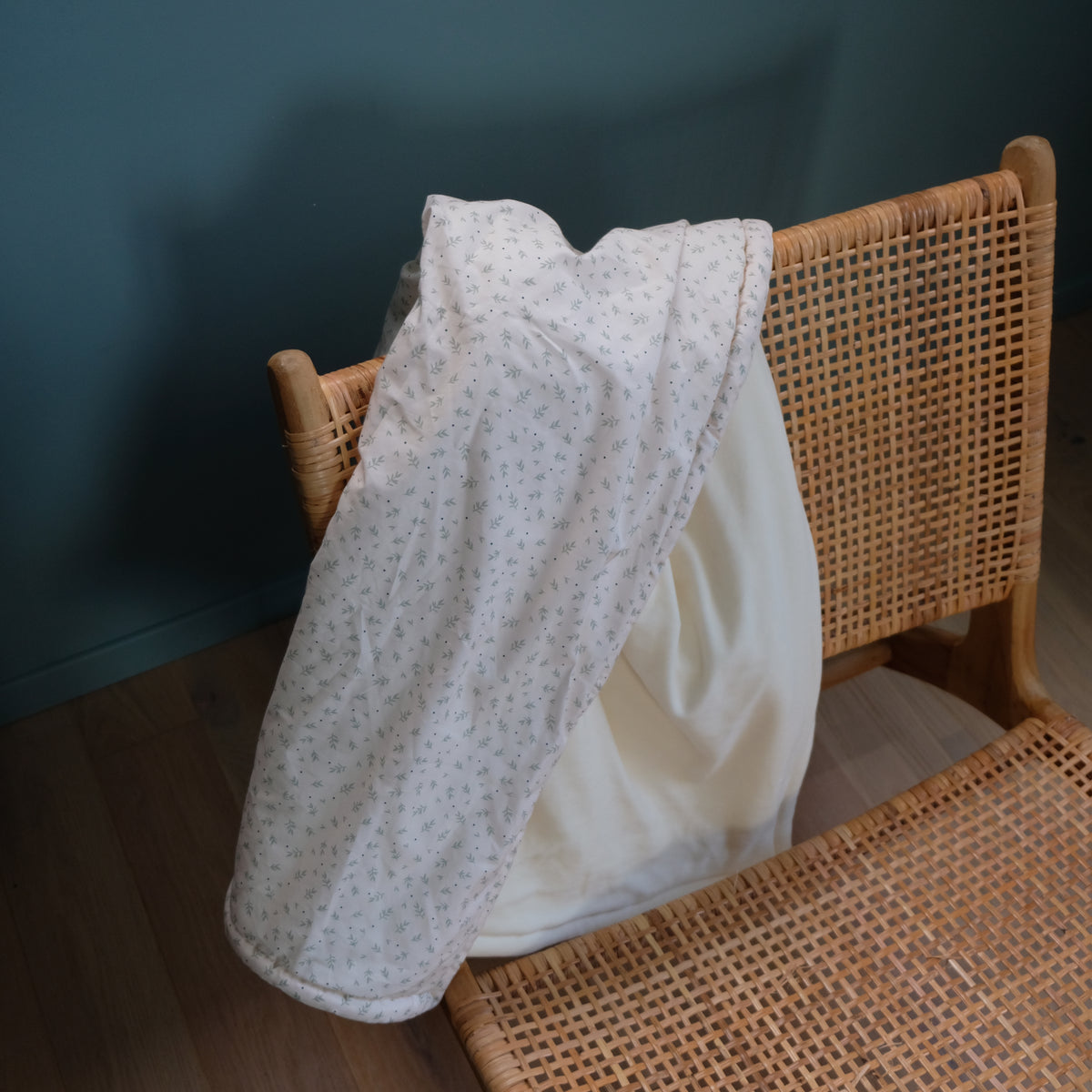 Super soft blanket Cueillette milk