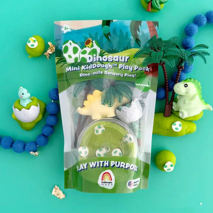 Mini kit sensorial de plastilina Dinosaurio