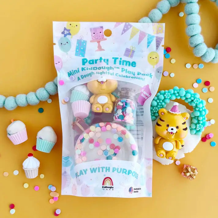 Mini kit sensorial de plastilina Party Time