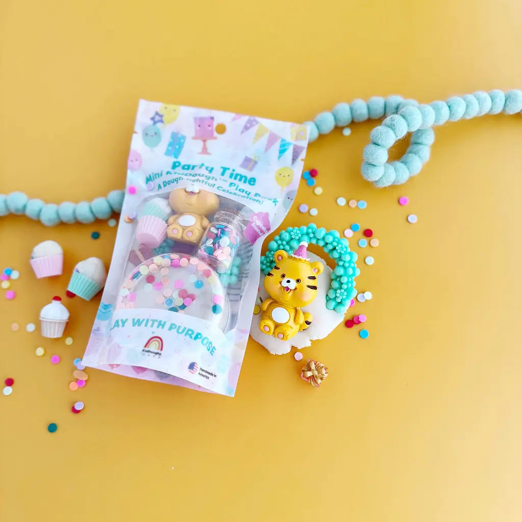 Mini kit sensorial de plastilina Party Time