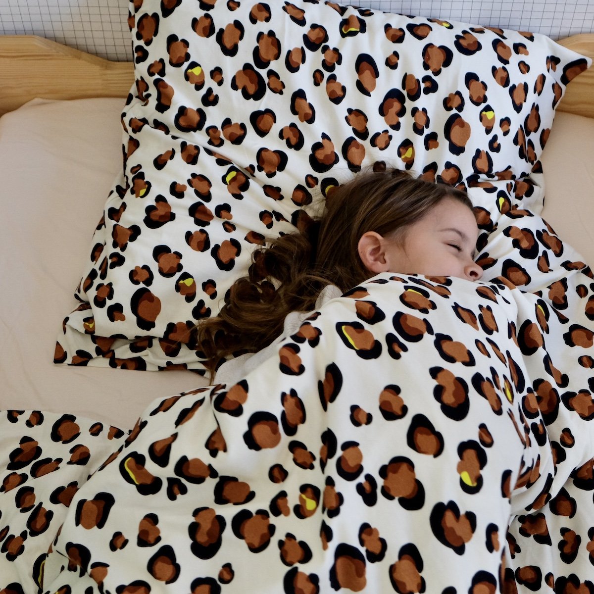  soft jersey baby & toddler bedding leopard print