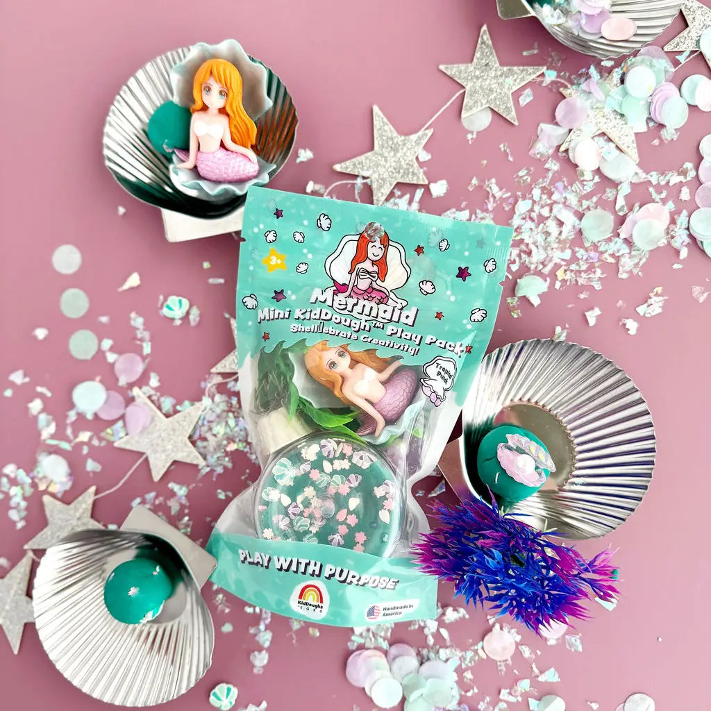 Mini sensorische boetseerklei-set Zeemeermin
