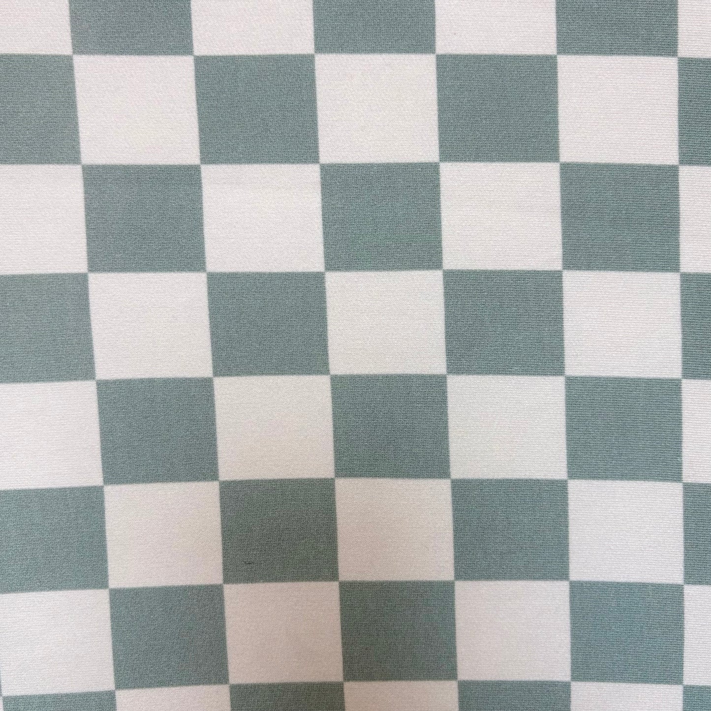 Tapis de vie King Size Damier Céladon